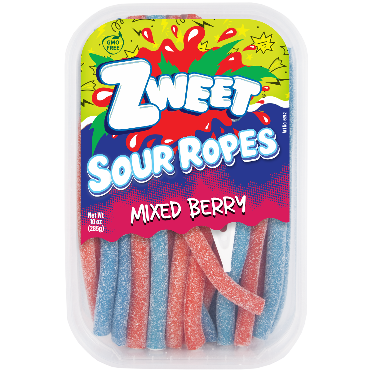 Mixed Berry Sour Ropes | 10 oz | Zweet – Zweet Shop, fulfilled by