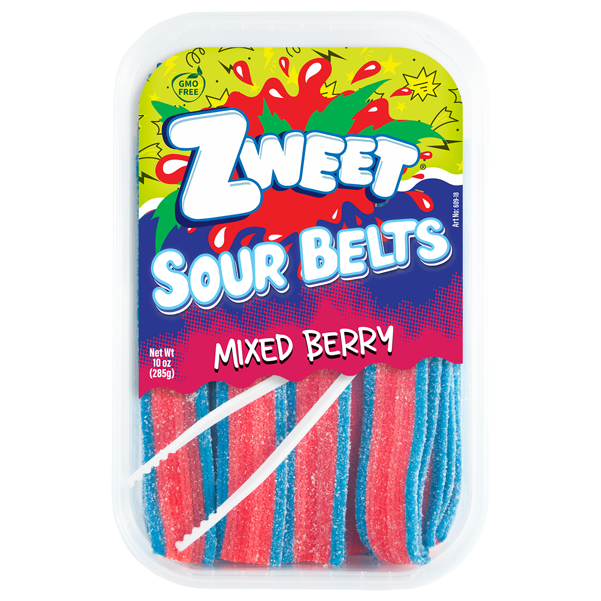 Mixed Berry Sour Belts | 10 oz | Zweet – Zweet Shop, fulfilled by