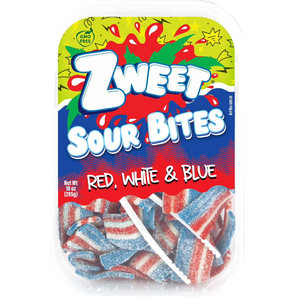 Sour US Flag Bites | 10 oz