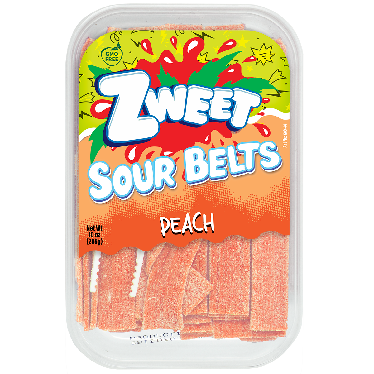 Peach Sour Belts | 10 oz | Zweet – Zweet Shop, fulfilled by OurBasket