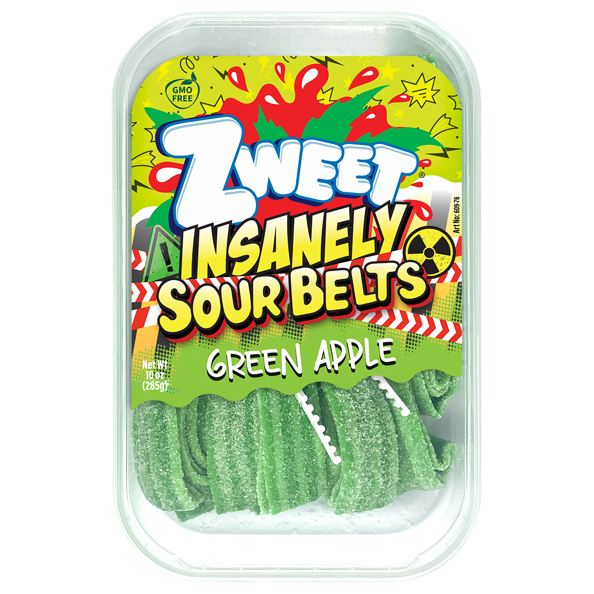 Insanely Sour Green Apple Belts | 10 oz