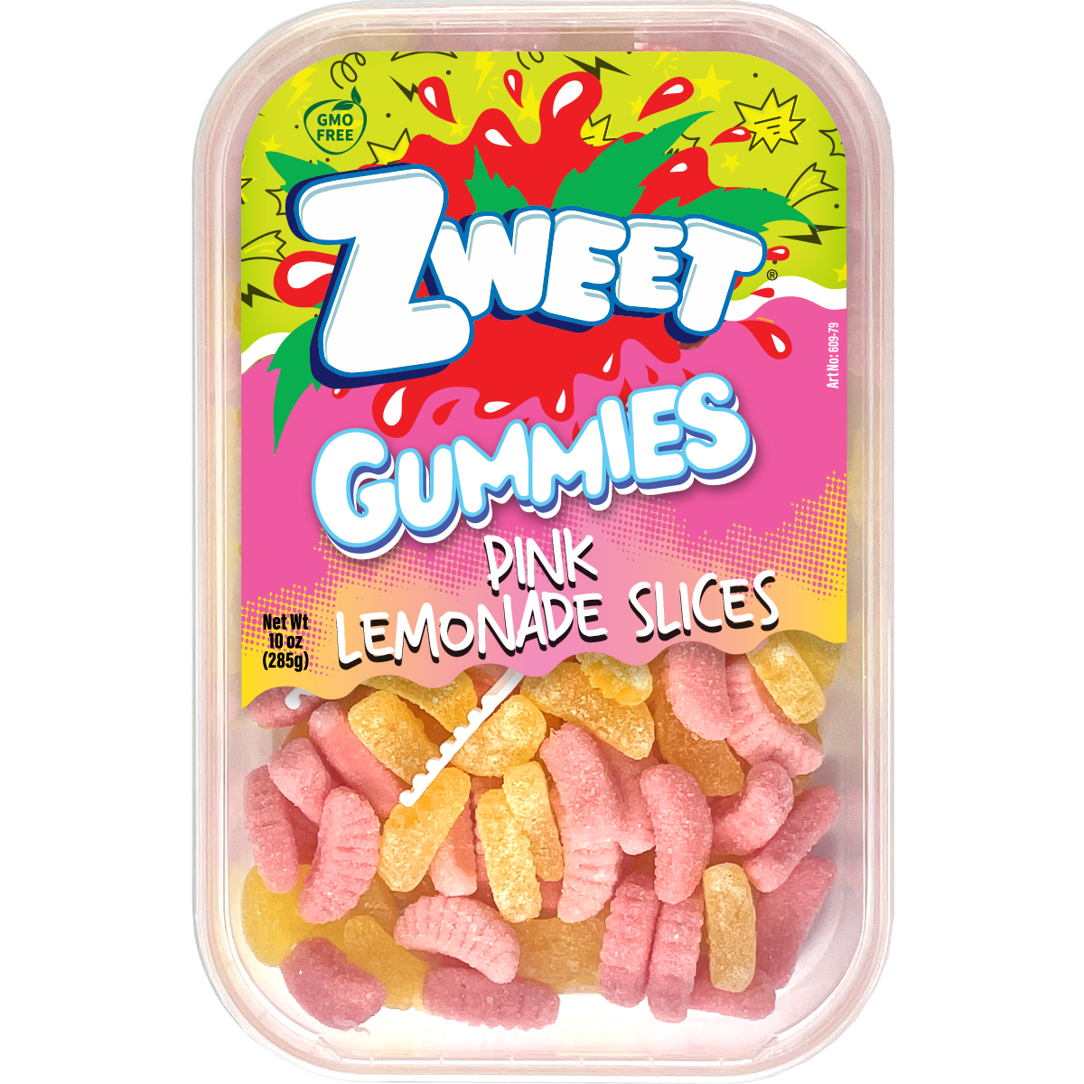Gummy Pink Lemonade Slices | 10 oz