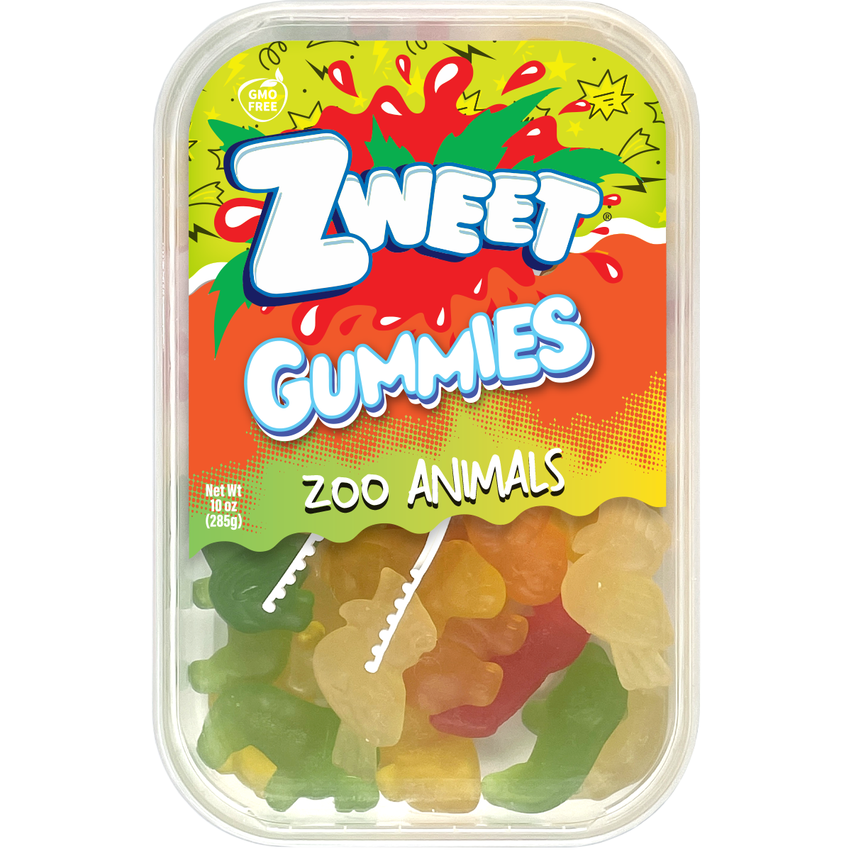 Gummy Zoo Animals | 10 oz | Zweet – Zweet Shop, fulfilled by OurBasket