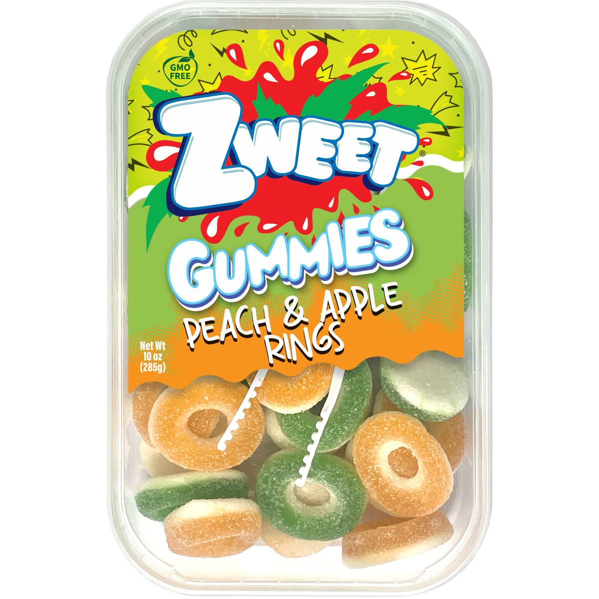 SweetS『SWEETS』 Zweet Gummies Sour Pink Lemonade Slices 10 oz. Tub - All
