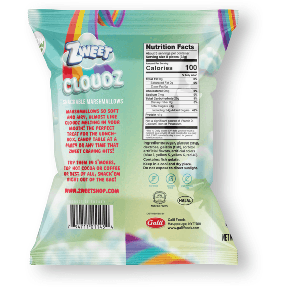 Marshmallow Rainbow Layers | 3.5 oz