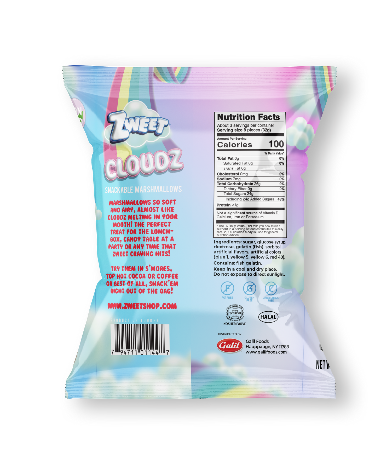 Marshmallow Unicorn Twists | 3.5 oz