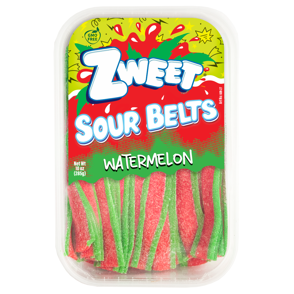 Sour Melon Belts | 10 oz