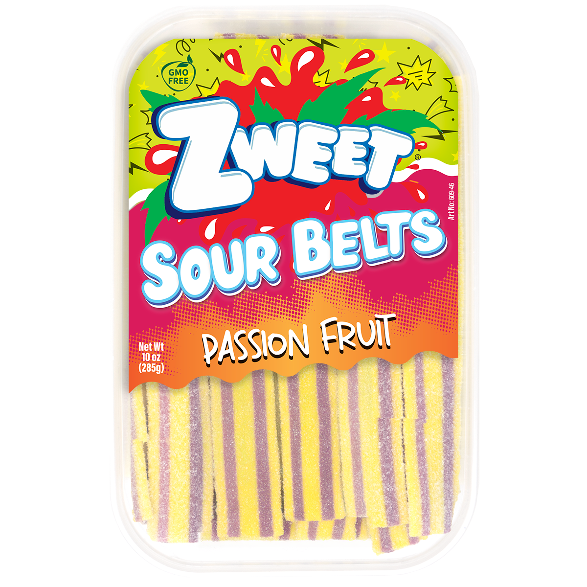 Sour Passion Fruit Belts | 10 oz