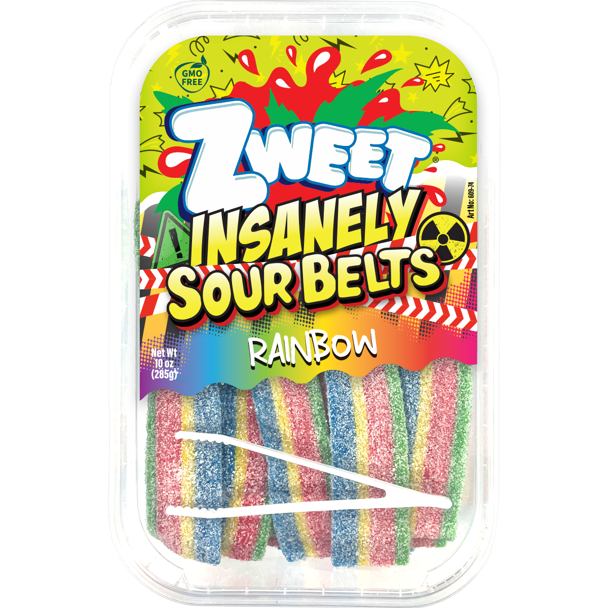 Strawberry Insanely Sour Belts | 10 oz | Zweet – Zweet Shop Strawberry Insanely Sour Belts | 10 oz | Zweet – Zweet Shop