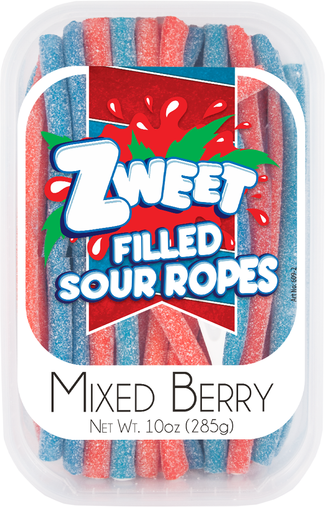 Sour Mixed Berry Ropes | 10 oz