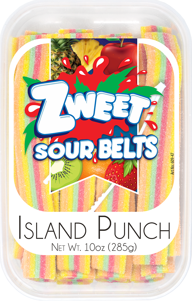 Sour Island Punch Belts | 10 oz