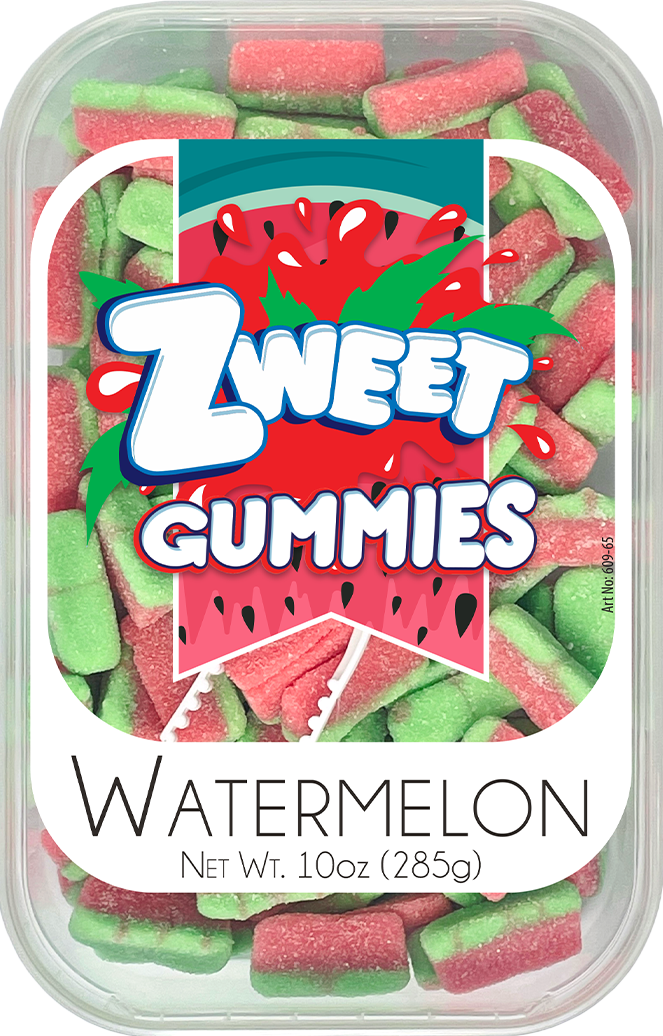 Gummy Watermelon Slices | 10 oz