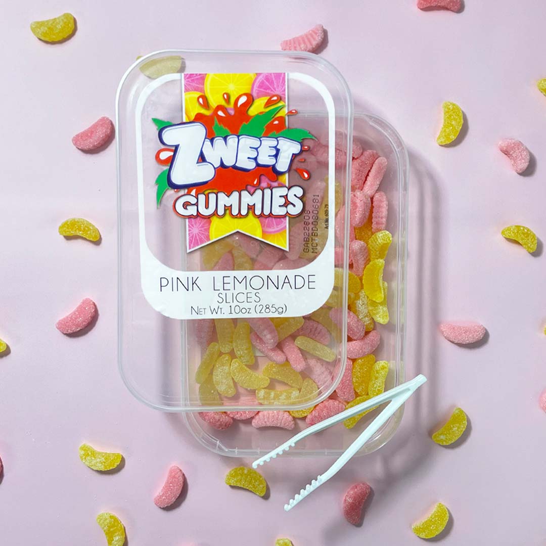 Gummy Pink Lemonade Slices | 10 oz