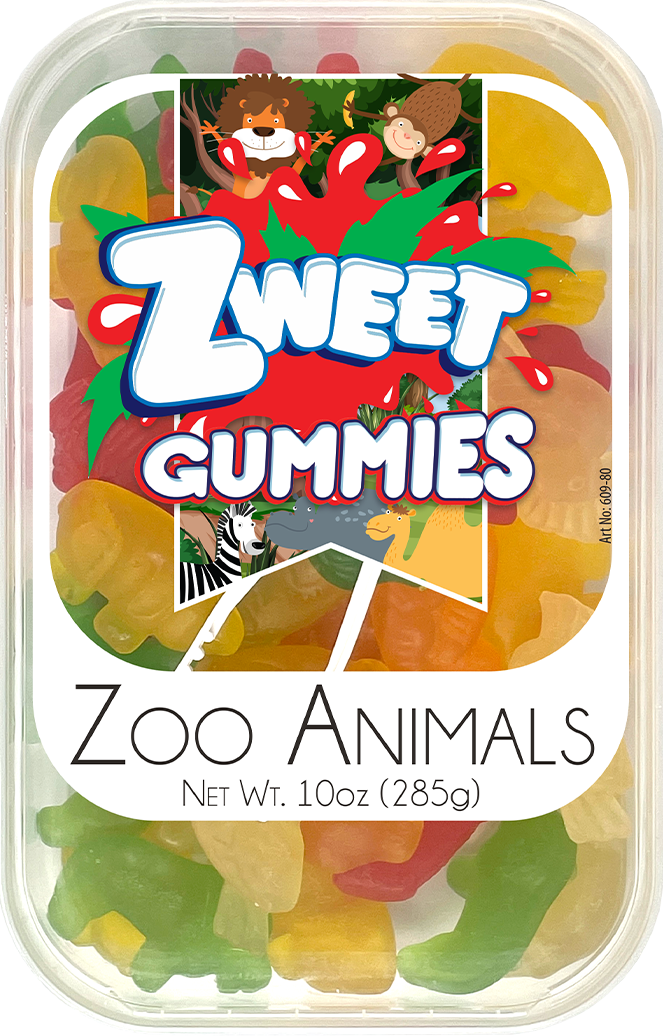 Gummy Zoo Animals | 10 oz