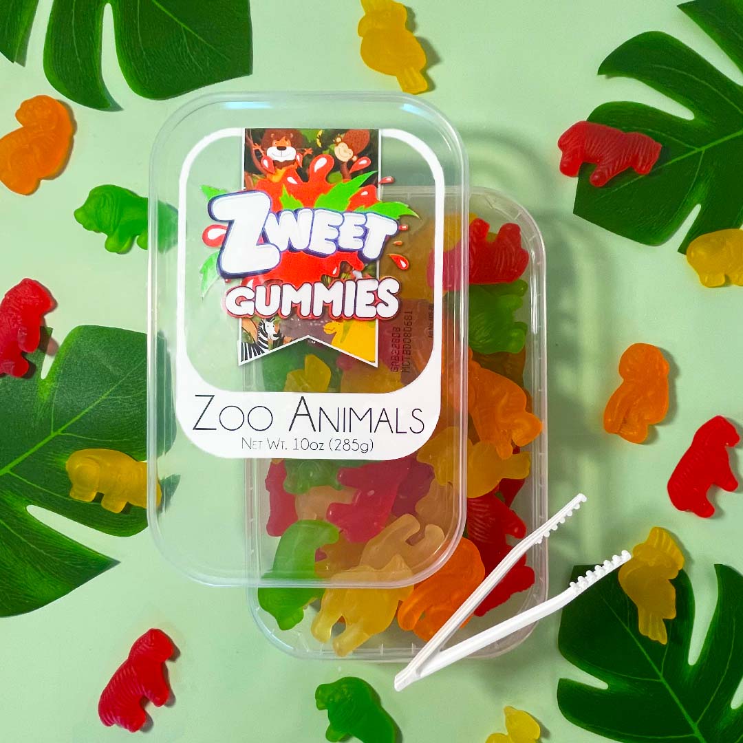 Gummy Zoo Animals | 10 oz