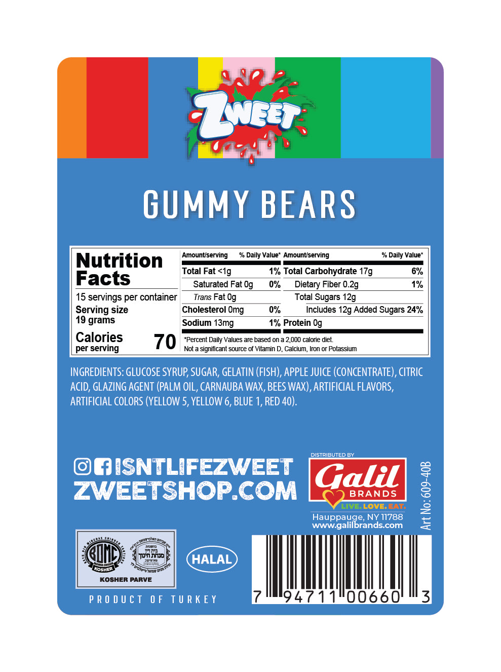 Gummy Bears | 10 oz