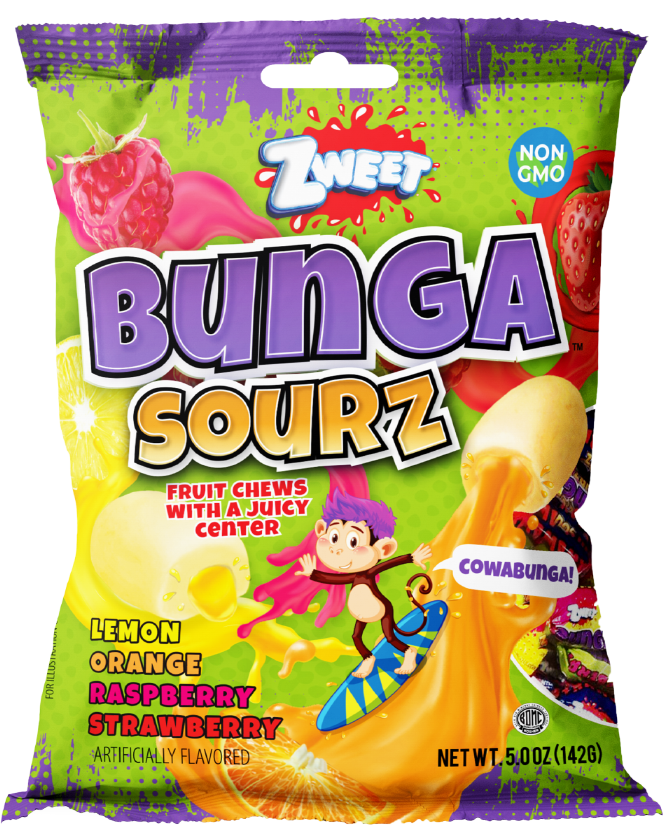 Bunga Sourz | Fruit chews | 21 oz